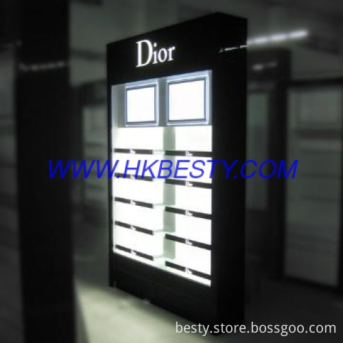 jewellery display kiosk with led light for the jewelry store